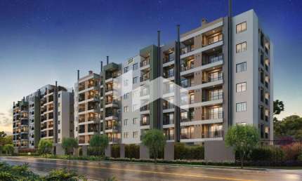 Apartamento com 60 m², 2 quartos sendo 1 suíte à venda no bairro Cajuru.