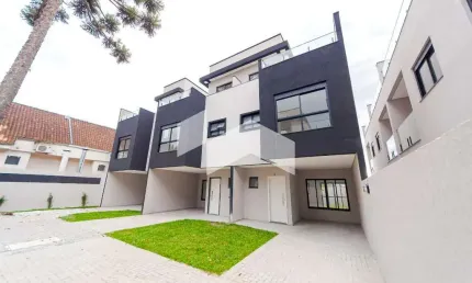 Sobrado em condomínio com 136.63 m², 4 quartos sendo 1 suíte à venda no bairro Cajuru.