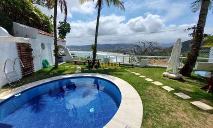 Casa em condomínio fechado com 5 quartos à venda na Rua Pescada, 447, Península, Guarujá