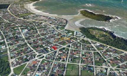 Terreno à venda na Avenida Hans Stadem, Qd 22, Balneário Praia do Pernambuco, Guarujá