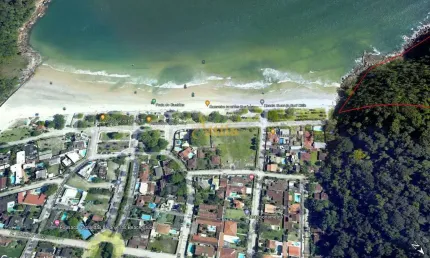 Terreno à venda na Rua Estrela do Mar, 2, Jardim Guaiuba, Guarujá