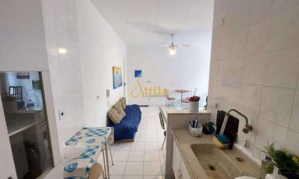 Apartamento com 1 quarto à venda na Rua Daniel de Moraes, 80, Enseada, Guarujá