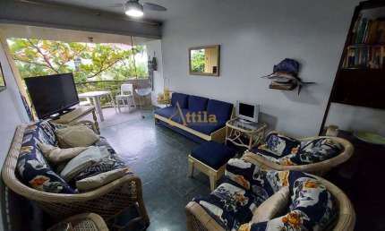Apartamento com 4 quartos para alugar na Rua Argentina, 307, Enseada, Guarujá