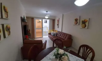 Apto 50mts praia da Pitangueiras, 2 dorms., sacada, 1 vaga