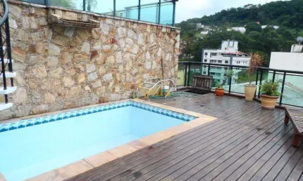 Penthouse com 3 quartos, Enseada, Guarujá - R$ 600 mil, Cod: 358