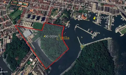 Terreno comercial à venda na Avenida Prefeito Domingos de Souza, 605, Jardim Santa Maria, Guarujá