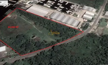Terreno comercial à venda na Estrada Bertioga, 22, Balneario Praia do Perequê, Guarujá