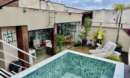 Penthouse 4 dorms., lazer completo, 1 vaga, Enseada
