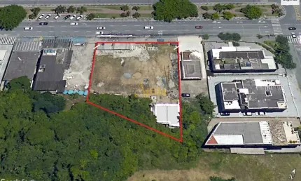 Terreno comercial à venda na Avenida Dom Pedro I, 800, Enseada, Guarujá