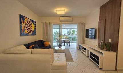 Apto alto padrão com 3 dorms., vista para o mar, Módulo 8