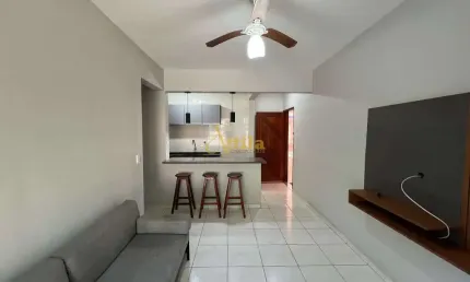 Apartamento com 1 dorm, 200mts praia Enseada, Guarujá