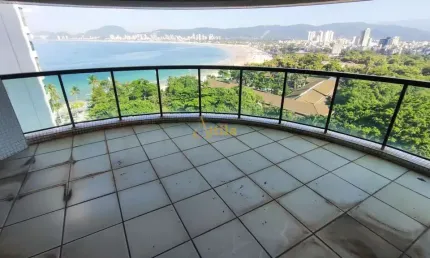 Apartamento com 4 quartos, TORTUGAS, Guarujá - R$ 1.6 mi, Cod: 5814