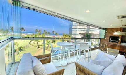Apartamento Pé na areia com 4 suítes - Módulo 7 - Riviera