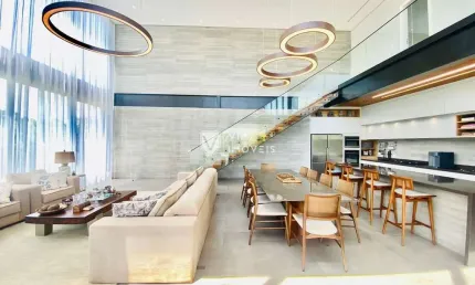Casa com 4 dormitórios à venda, 450 m² por R$ 6.499.000,00 - Condomínio Residencial Porto São Pedro - Porto Feliz/SP