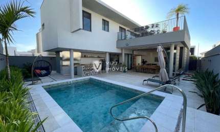 Casa com 4 dormitórios à venda, 401 m² por R$ 3.599.000,00 - Alphaville Nova Esplanada 3 - Votorantim/SP