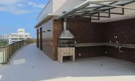 Cobertura na Barra da Tijuca, 5 Quartos, 3 Suítes, 447 m², Península Evidence
