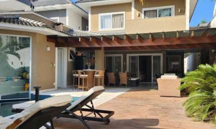 Casa Tríplex na Barra da Tijuca, 4 Quartos Suítes, 400 m², Condomínio Blue Houses