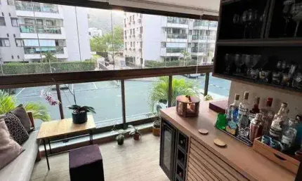 Apartamento no recreio dos bandeirantes, 3 quartos, 1 suíte, 83 m², ocean pontal residence