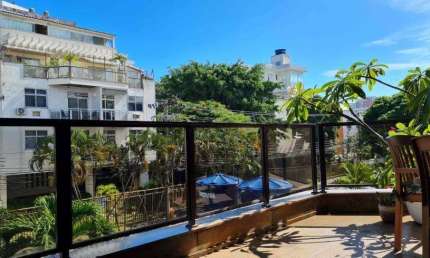 Apartamento Lâmina na Barra da Tijuca, 4 Quartos, 3 Suítes, 270 m², Jardim Oceânico