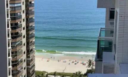 Apartamento na Barra da Tijuca com Vista Mar, 2 Quartos, 81 m², Andar Alto Residencial Praia da Barra