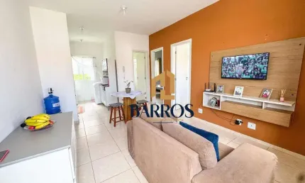 Apartamento á venda 2 dormitórios, 45m ² - bairro santa teresinha, condomínio villagio girassol - piracicaba/sp