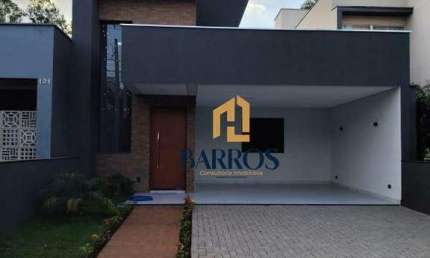 Casa Térrea á Venda em Condomínio, 3 dorm, 140m² Água Branca - Piracicaba/SP
