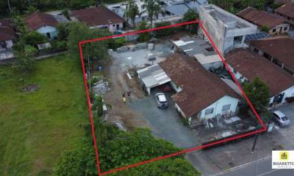 Terreno à venda na Rua Eugênio Ernesto Kunde, 1, Pirabeiraba, Joinville por R$ 1.200.000