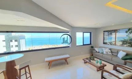 Apartamento à Venda no Costa Azul: 3 Quartos, 2 Suítes, Vista Mar