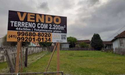 Terreno à venda na Rua Luiz França, Cajuru, Curitiba