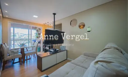 Apartamento com 2 quartos à venda no Bairro Jardim Roberto em Osasco com 53m² e 1 vaga de carro próximo à Estação CPTM Comandante Sampaio