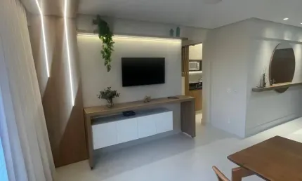 Apartamento 2 Quartos com Vista para o Mar – Todo Planejado