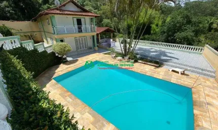 Casa para venda em chácara santa maria de 1200.00m² com 3 quartos, 2 suites e 3 garagens