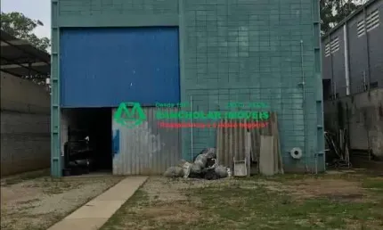 Galpão / depósito / armazém para venda em chácara ondas verdes de 1050.00m² com 4 garagens
