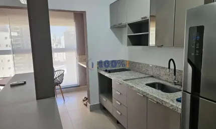 Apartamento com 1 quarto para alugar no Cambuí, Campinas , 39 m2 por R$ 4.000