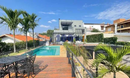 Casa em condomínio fechado com 5 quartos à venda no Loteamento Caminhos de San Conrado (Sousas), Campinas , 300 m2 por R$ 2.600.000