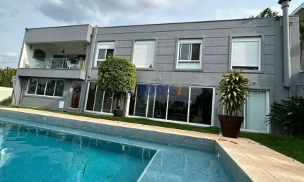 Casa em condomínio fechado com 5 quartos à venda no loteamento caminhos de san conrado (sousas), campinas , 402 m2 por r$ 2.650.000