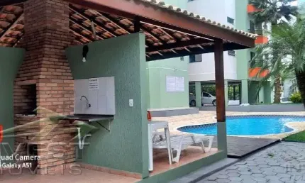 Ubatuba, Itaguá - Apartamento bel localizado com 02 dormitórios sendo 01 suíte  com area de lazer