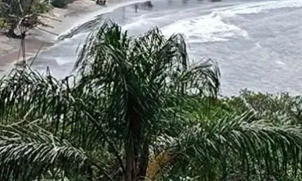 Ubatuba - Jd. Alice - Lindo Terreno amplo com 840m2 com vista para o mar, documentação ok