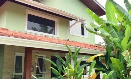 Ubatuba, Itaguá - Linda e Ampla Casa com Lazer e Espaço Gourmet, 03 Dorms - 228m2 de Construção
