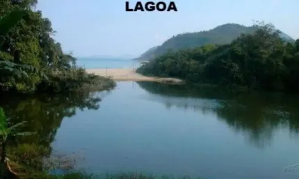 Ubatuba, Praia do Prumirim - Lote Vista para a Lagoa e Linda Mata, 1000m2 com LICENCIAMENTO pronto para construir