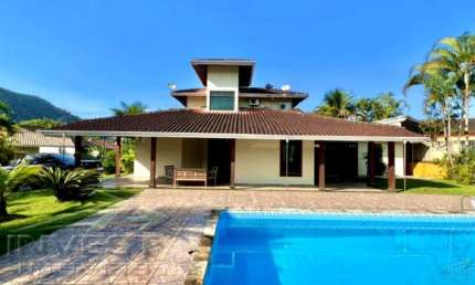 Ubatuba, Horto- Belíssima casa com 02 terrenos e área de lazer.