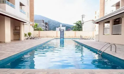 Ubatuba, Toninhas- Apartamento de 2 dormitórios, área de lazer completa a 100mts da praia!