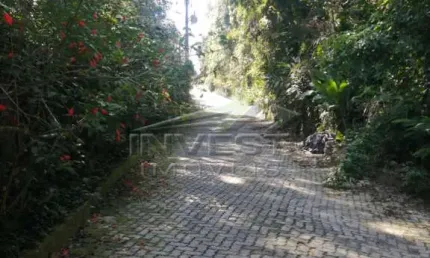 Ubatuba. bairro da ponta grossa - lindo lote com aclividade leve com 1441m2