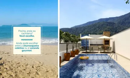 Ubatuba, Sertão da Quina- LANÇAMENTO BLUE HILLS - Aptos de 1 e 2 dormitórios. Financiamento direto com a construtora.