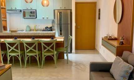 Ubatuba, Praia Grande- Belíssimo apartamento com 2 dormitórios, sendo 1 suíte, a 500 mts do mar!
