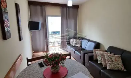 Ubatuba - praia grande, apartamento 02 dormitórios, 350 mts da praia