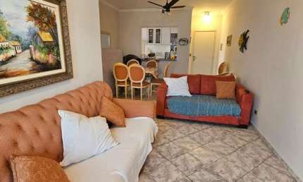 Ubatuba, Itaguá- Apartamento de 2 dormitórios, sendo 1 suíte, mobiliado, em condomínio com piscina!