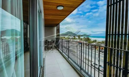 Ubatuba, praia grande- belíssimo apartamento frente mar, com 2 suítes, e 1 lavabo!