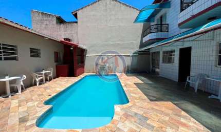 Sobrado com 4 dorms, Aguapeú, Mongaguá - R$ 900 mil, Cod: 3583-0