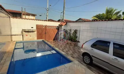 Casa com 2 dorms, Balneário Flórida Mirim, Mongaguá - R$ 480 mil, Cod: 610-13